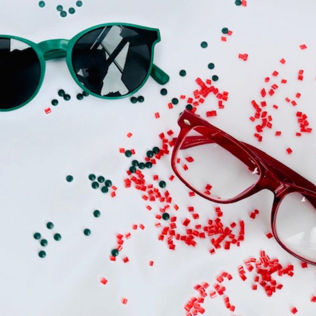 Make your own custom sunglasses from recycled plastic with FOS